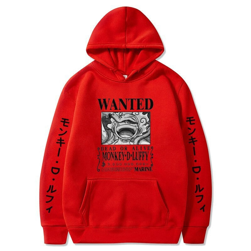 Luffy Wanted Hoodie