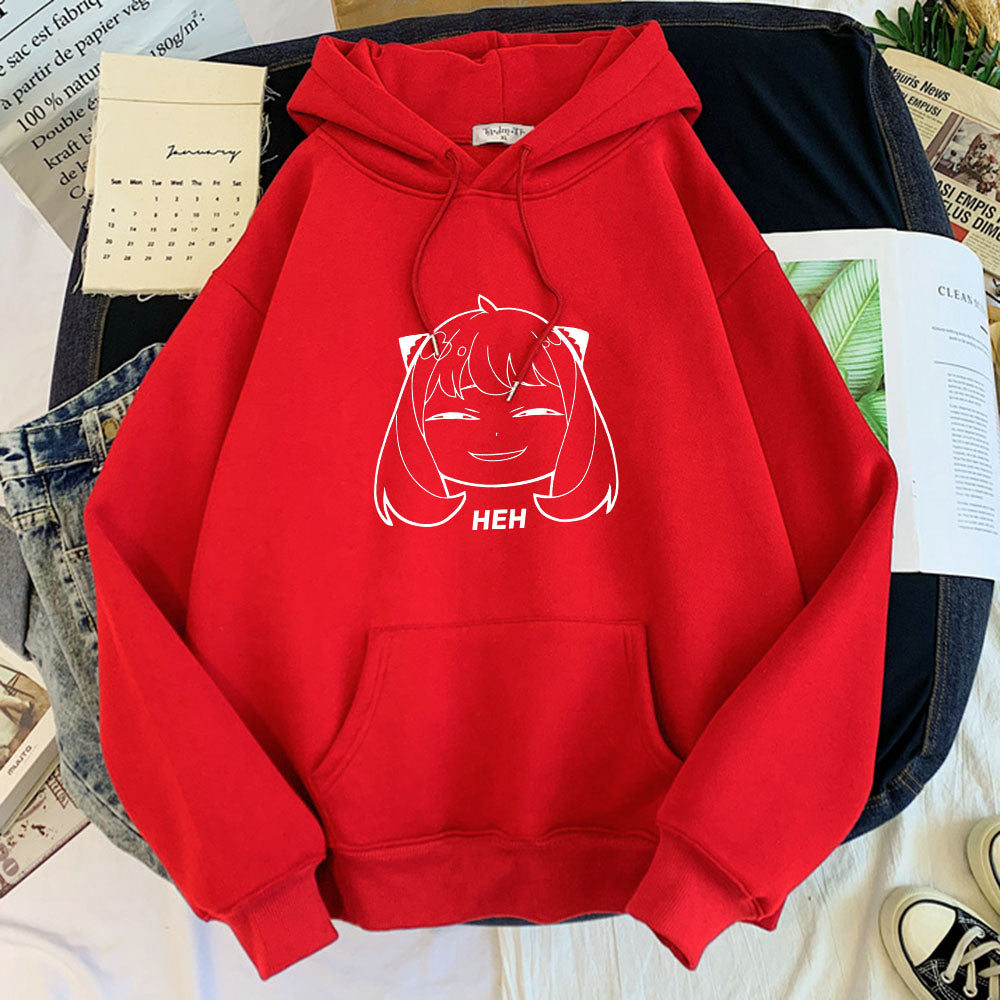 Anya Forger Hoodie red