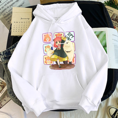 Anya Forger and Bond Forger Hoodie