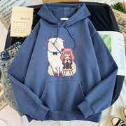 Anya Forger and Bond Forger Hoodie
