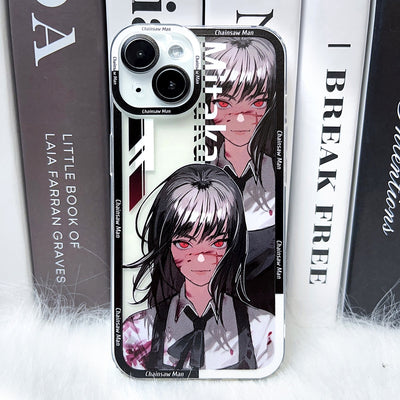 Asa Mitaka Chainsaw Man iPhone Case