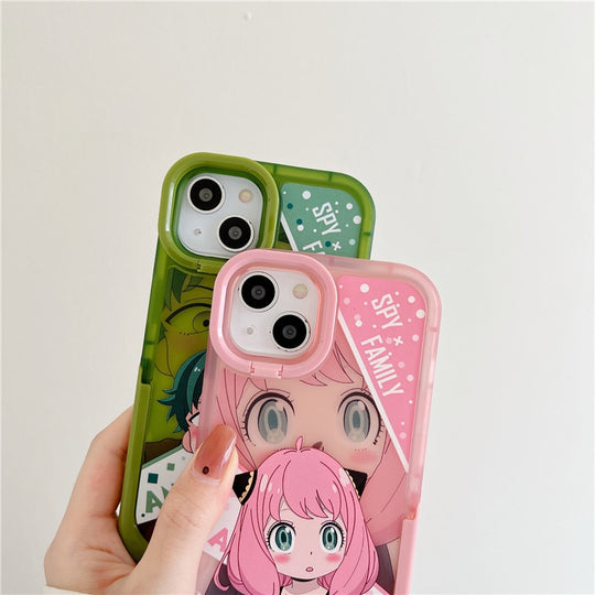 Damian Desmond and Anya Forger iPhone Case
