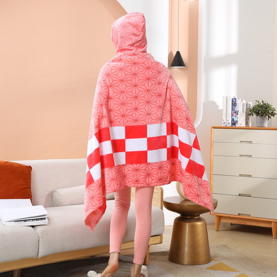 Nezuko Kamado Cloak Cosplay Blanket