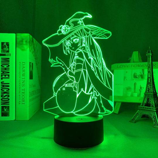 Mona Genshin LED Night Light Lamp - islandofanime.com