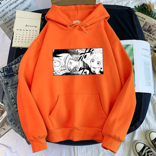 Anya Hitting Damian Hoodie