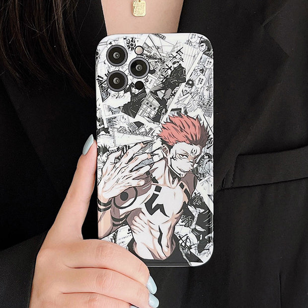 Sukuna and Satoru Gojo iPhone Case