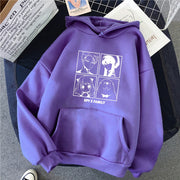 Spy X Family Hoodie purple