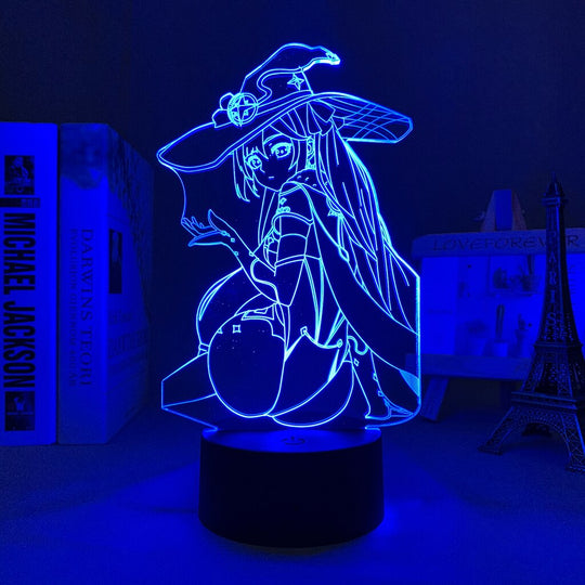 Mona Genshin LED Night Light Lamp - islandofanime.com