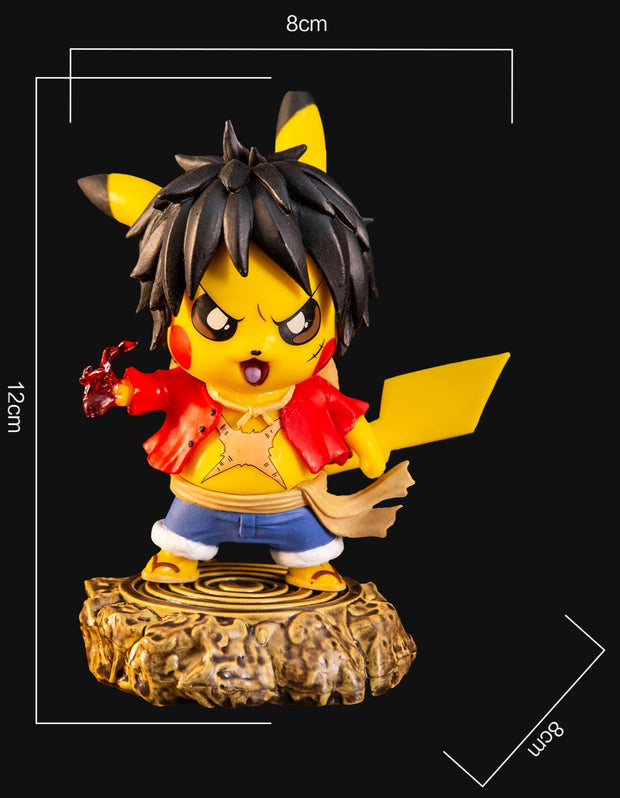 Pikachu Portgas D. Ace Action Figure