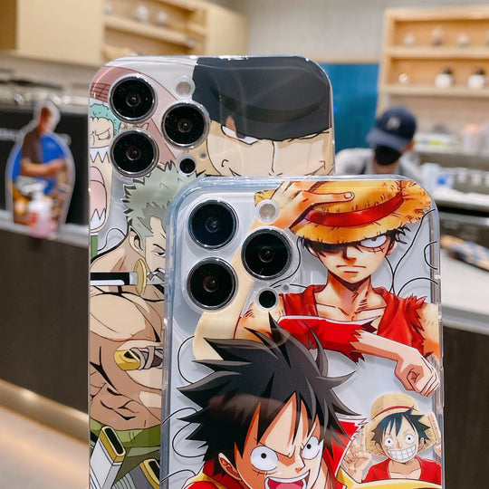 Ace and Luffy iPhone Case