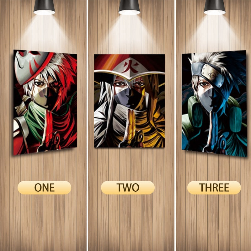 Kakashi Hatake 3D Lenticular Poster