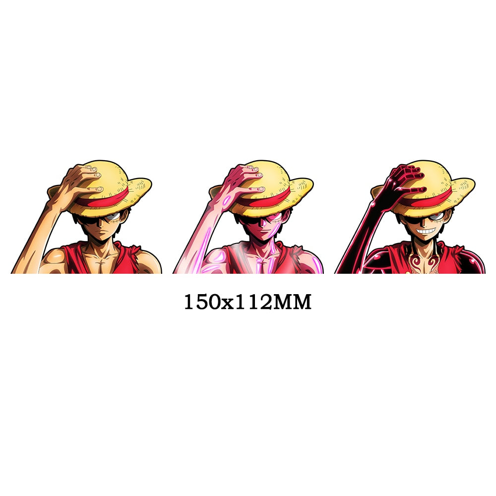 Luffy Zoro Sanji Motion Lenticular Sticker