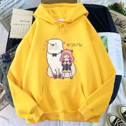 Anya Forger and Bond Forger Hoodie