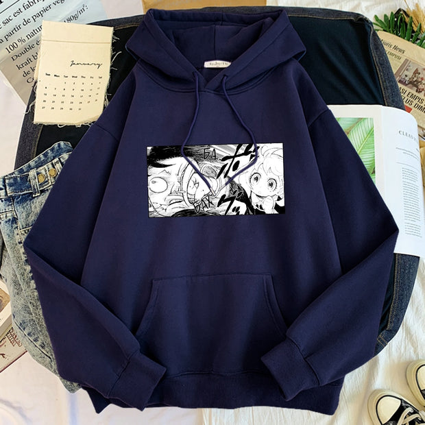 Anya Hitting Damian Hoodie