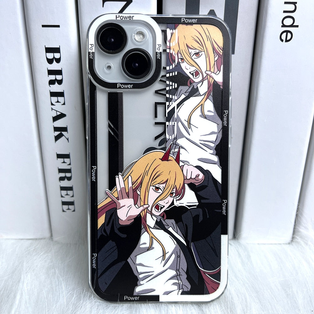 Power Chainsaw Man iPhone Case