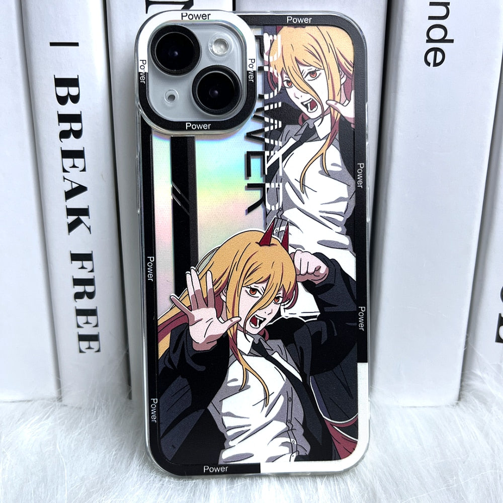 Power Chainsaw Man iPhone Case
