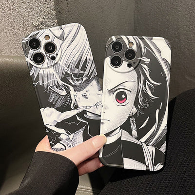 Zenitsu and Tanjiro iPhone Case