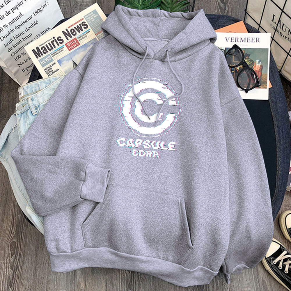 Capsule Corp. Hoodie gray