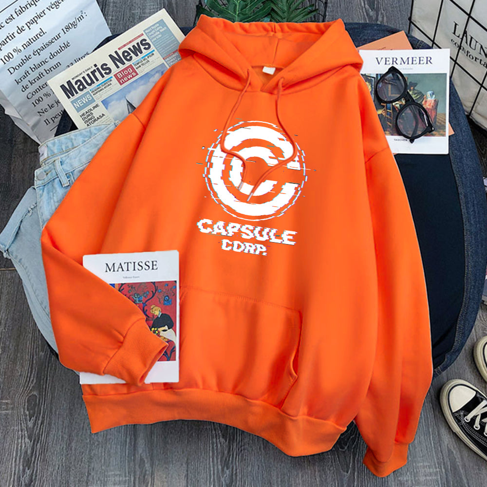 Capsule Corp. Hoodie orange
