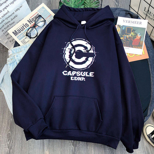 Capsule Corp. Hoodie dark blue