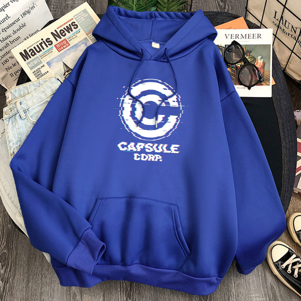 Capsule Corp. Hoodie blue