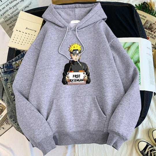 Free Rasengan Hoodie - Island of Anime