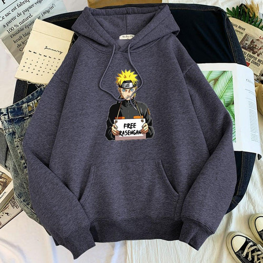 Free Rasengan Hoodie - Island of Anime