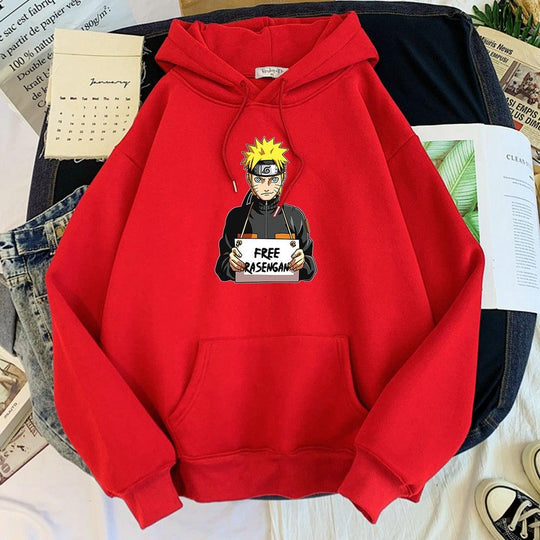 Free Rasengan Hoodie - Island of Anime