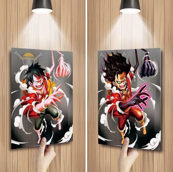 Luffy Gear Second Gear Fourth 3D Poster