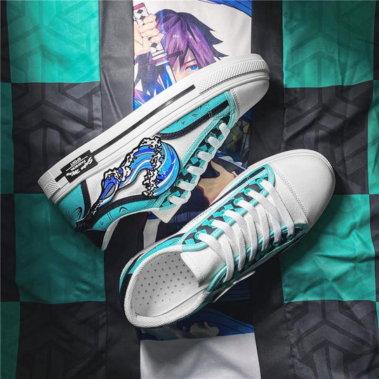 Giyu Tomioka Sneakers - Island of Anime