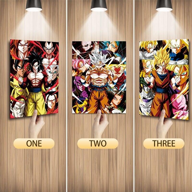 Super Saiyan Goku 3D Lenticular Poster