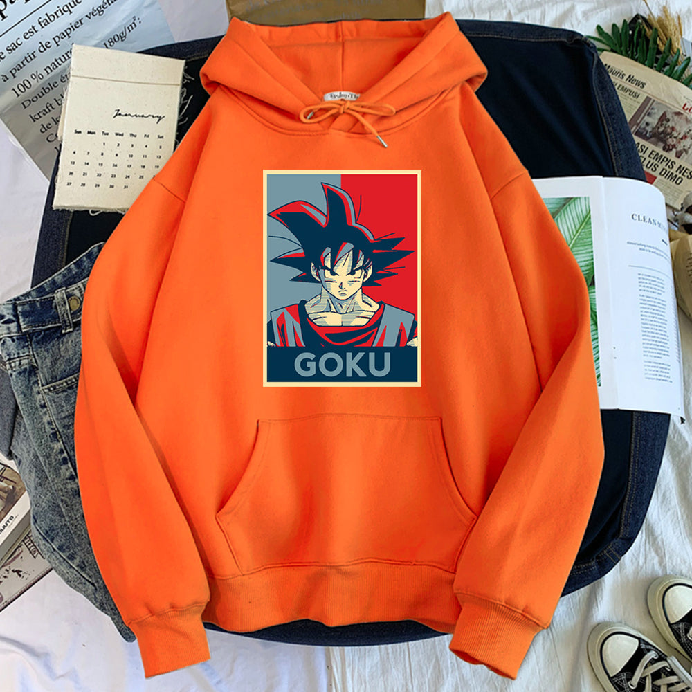 Goku Hoodie orange