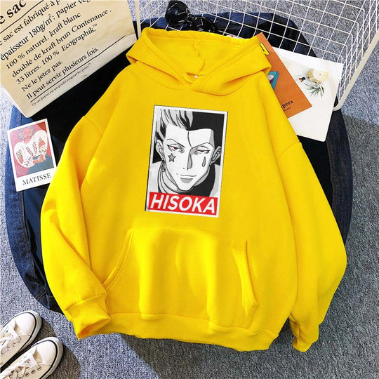 Hisoka Morow hoodie yellow