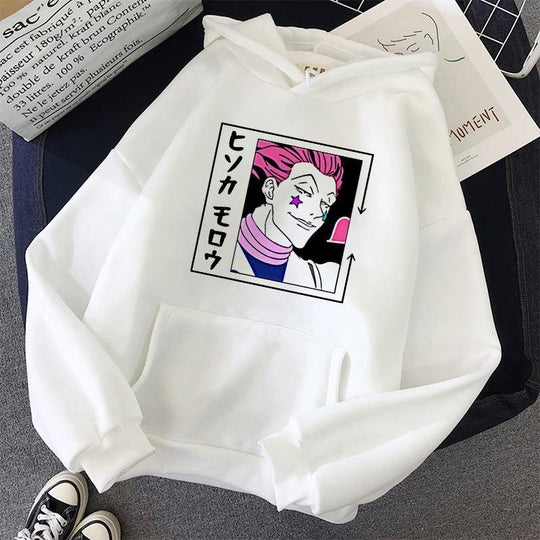 Hisoka Morow Hoodie white