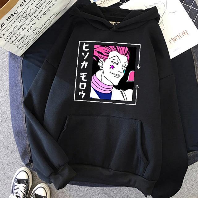 Hisoka Morow Hoodie black