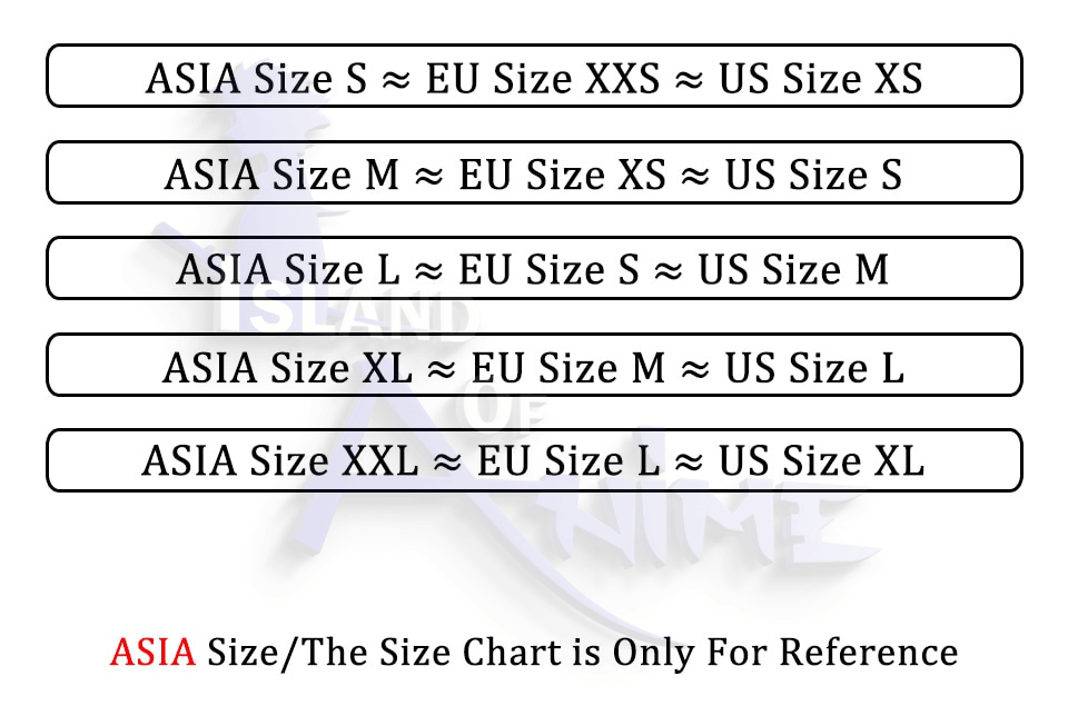its an anime thing hoodie size chart