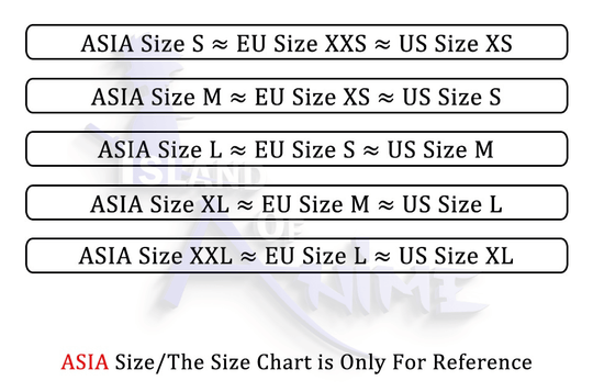 its an anime thing hoodie size chart