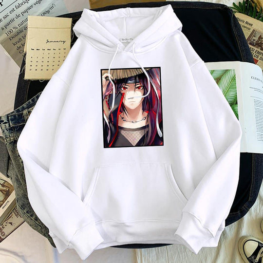 Itachi Uchiha Hoodie White