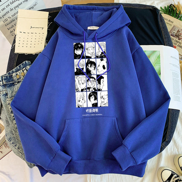 Jujutsu Kaisen Hoodie blue