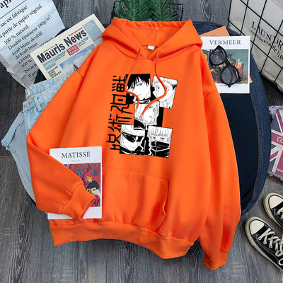 Jujutsu Kaisen Hoodie orange