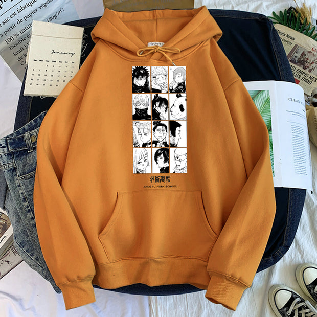 Jujutsu Kaisen Hoodie khaki