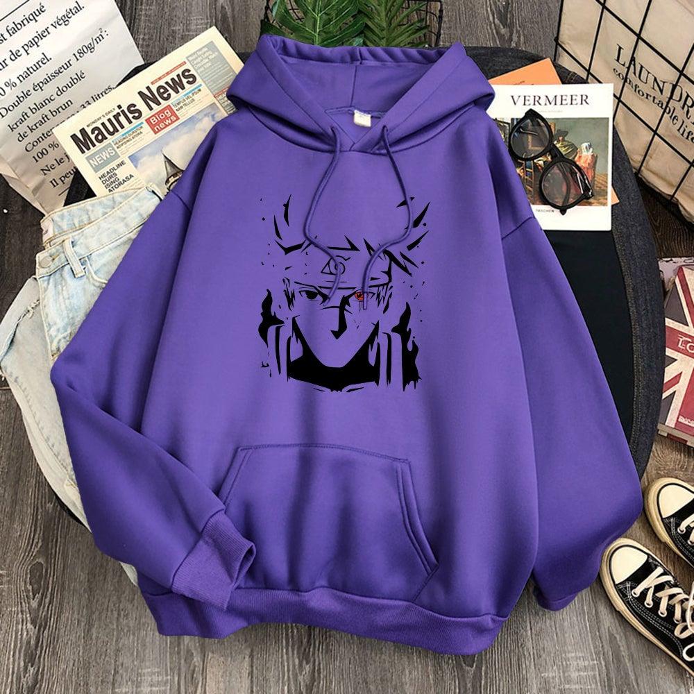 Kakashi Hatake Hoodie purple