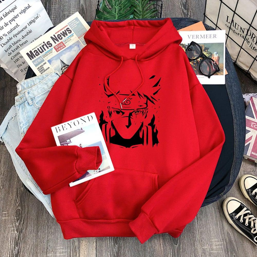 Kakashi Hatake Hoodie red