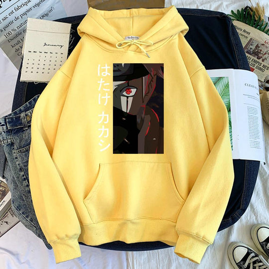 Kakashi Hoodie Yellow