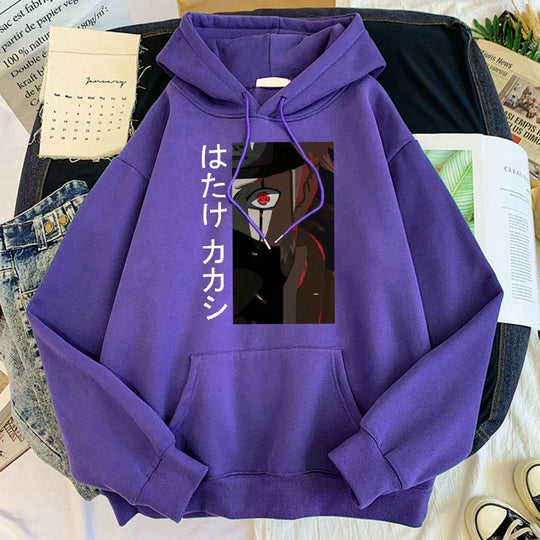 Kakashi Hoodie purple