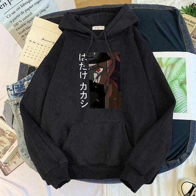 Kakashi Hoodie Black