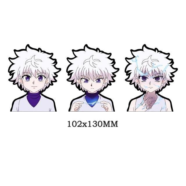 Killua Godspeed Hunter X Hunter Anime Motion Sticker Peeker