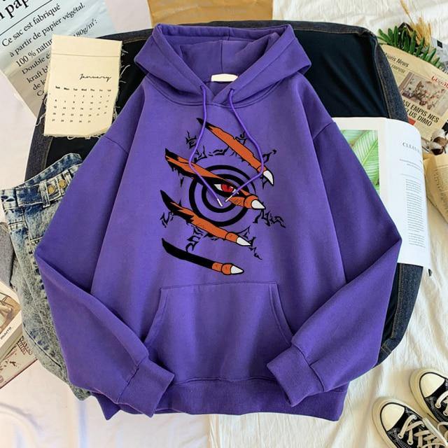 Kurama Hoodie purple