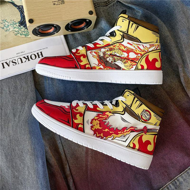 Kyojuro Rengoku High Top Sneakers