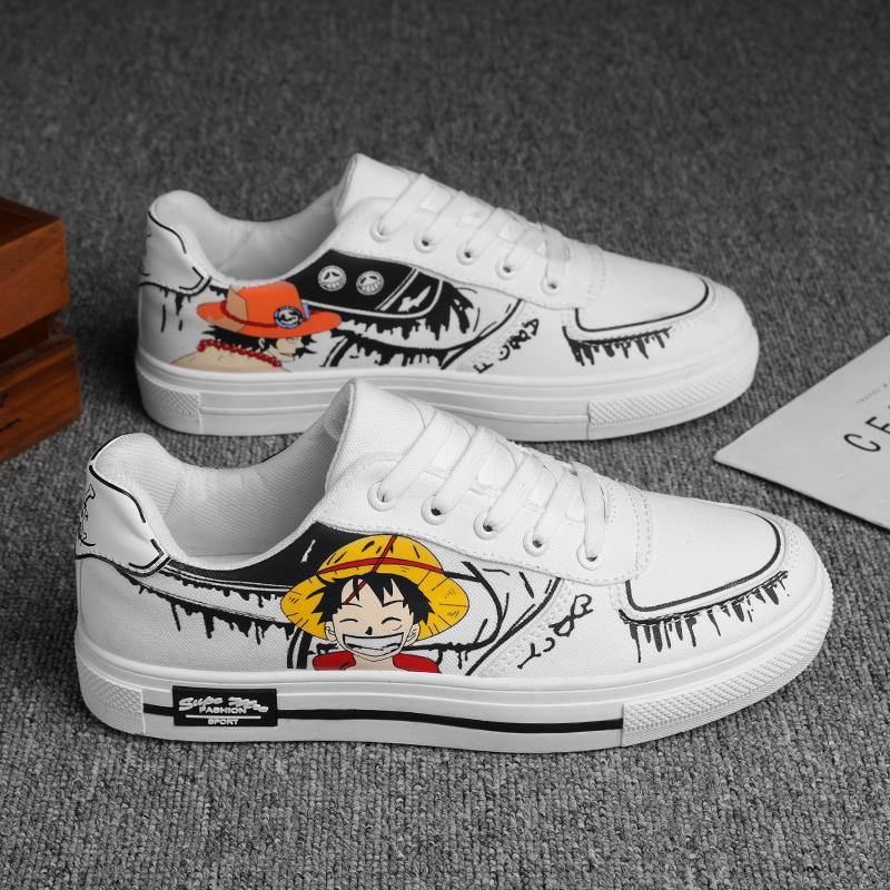 Luffy Sneakers White